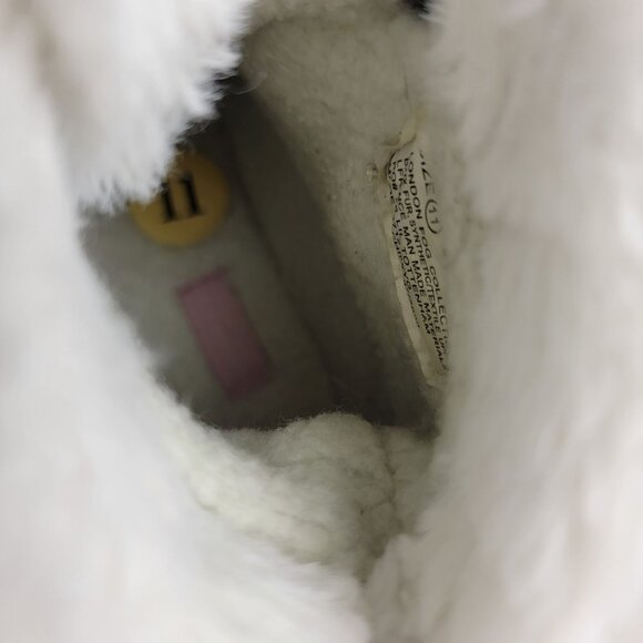 London Fog Collection Grey and Pink Toddler Girls Winter Snow Boots Sz 11 - Picture 7 of 9